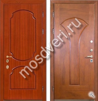 Входная дверь в квартиру с МДФ с двух сторон - купить от производителя Мосдвери Входная дверь в квартиру с МДФ с двух сторон